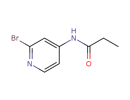 N-(2-bromopyridin-4-yl)propanamide