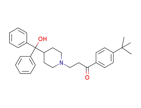 1-(4-(tert-butyl)phenyl)-3-(4-(hydroxydiphenylmethyl)piperidin-1-yl)propan-1-one