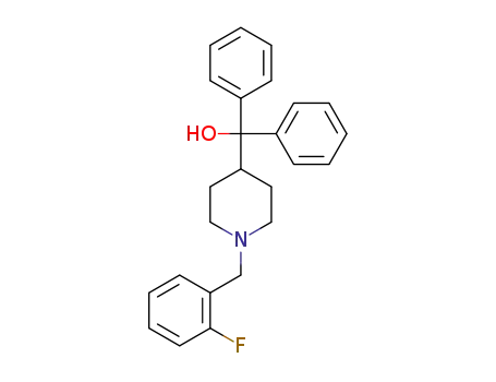 (1-(2-fluorobenzyl)piperidin-4-yl)diphenylmethanol