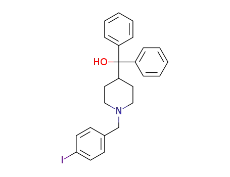 (1-(4-iodobenzyl)piperidin-4-yl)diphenylmethanol