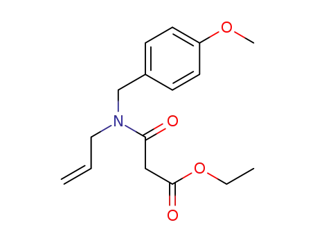 ethyl 3-(allyl(4-methoxybenzyl)amino)-3-oxopropanoate