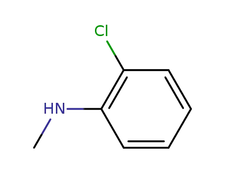 Molecular Structure of 932-32-1 (2-CHLORO-N-METHYLANILINE)