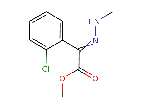 methyl 2-(2-chlorophenyl)-2-(2-methylhydrazono)acetate