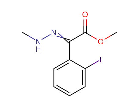 methyl 2-(2-iodophenyl)-2-(2-methylhydrazono)acetate