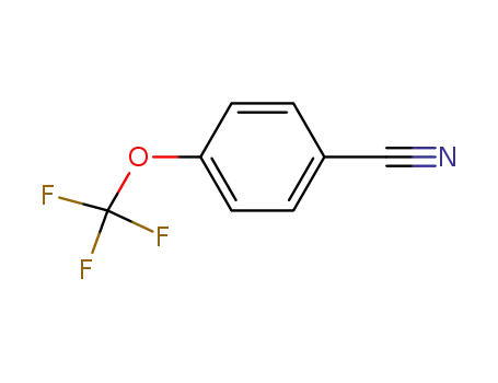 Molecular Structure of 332-25-2 (4-(Trifluoromethoxy)benzonitrile)