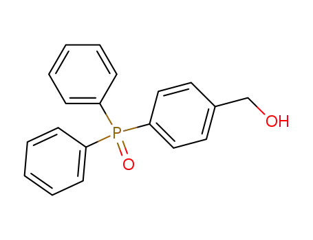 Molecular Structure of 5068-20-2 ((4-(hydroxyMethyl)phenyl)diphenylphosphine oxide)