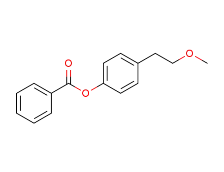 4-(2-methoxyethyl)phenyl benzoate