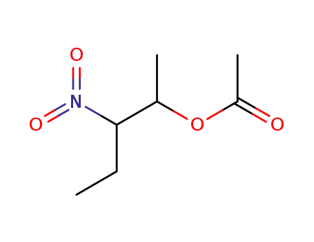 Molecular Structure of 89896-01-5 (2-Pentanol, 3-nitro-, acetate (ester))
