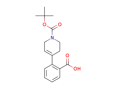 2-(1-(tert-butoxycarbonyl)-1,2,3,6-tetrahydropyridin-4-yl)benzoic acid