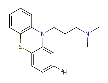 2-deuterio-10-[3-(dimethylamino)-1-propyl]phenothiazine