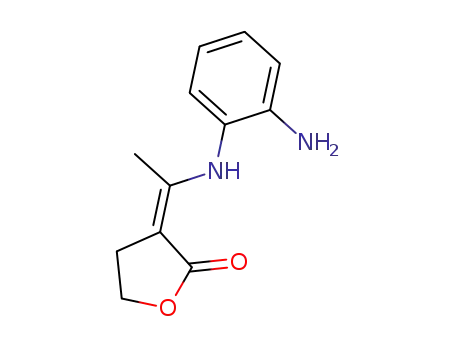 (Z)-3-[1-(2-aminophenylamino)ethylidene]dihydrofuran-2(3H)-one