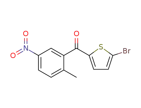 (5-bromothiophen-2-yl)(2-methyl-5-nitrophenyl)methanone
