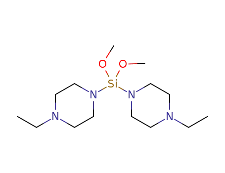 bis(N-ethyl)piperazinyl dimethoxysilane