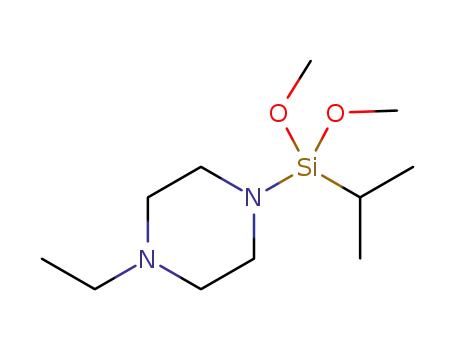 ethylpiperazine isopropyl dimethoxy silane