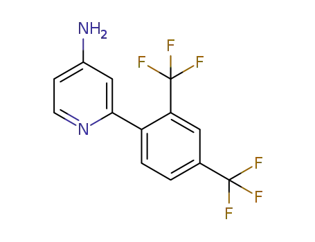 4-amino-2-(2,4-bis(trifluoromethyl)phenyl)pyridine