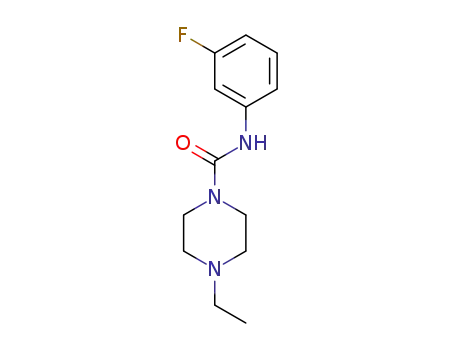4-ethyl-N-(3-fluorophenyl)piperazine-1-carboxamide