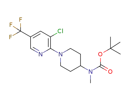 N-methyl tert-butyl [1-{3-chloro-5-(trifluoromethyl)pyridin-2-yl}piperidin-4-yl]carbamate