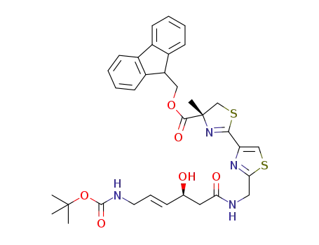(((R)-2'-(((S,E)-6-((tert-butoxycarbonyl)amino)-3-hydroxyhex-4-enamido)methyl)-4-methyl-4,5-dihydro-[2,4'-bithiazole]-4-carbonyl)oxy)fermium