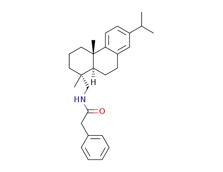 N-(((1R,4aS,10aR)-7-isopropyl-1,4a-dimethyl-1,2,3,4,4a,9,10,10a-octahydrophenanthren-1-yl)methyl)-2-phenylacetamide
