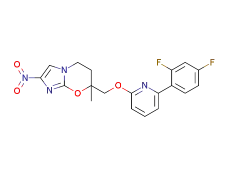 7-({[6-(2,4-difluorophenyl)pyridin-2-yl]oxy}methyl)-7-methyl-2-nitro-6,7-dihydro-5H-imidazo[2,1-b][1,3]oxazine