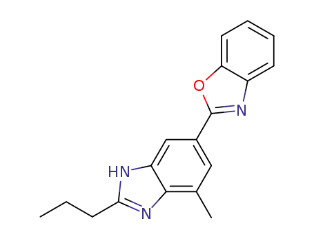 6-(benzo[d]oxazol-2-yl)-4-methyl-2-propyl-1H-benzo[d]imidazole