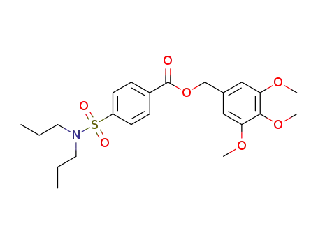 3,4,5-trimethoxybenzyl 4-(N,N-dipropylsulfamoyl)benzoate