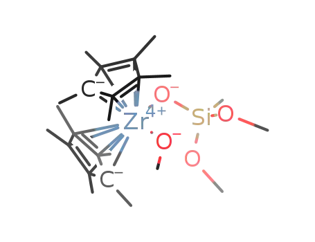 (C5Me5)2Zr[OSi(methoxy)2Me](methoxy)