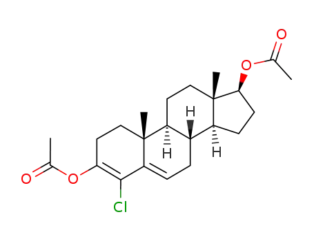 3,17β-diacetoxy-4-chloro-androsta-3,5-diene