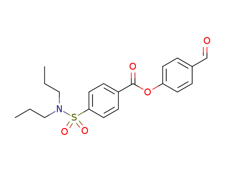 4-formylphenyl 4-(N,N-dipropylsulfamoyl)benzoate