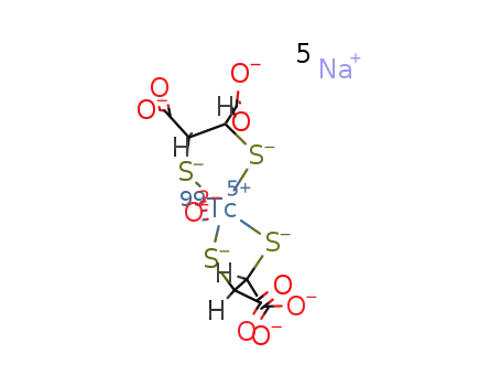 Na5[99TcO(meso-dimercaptosuccinic acid)2]