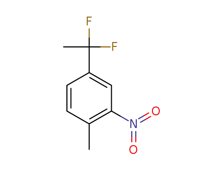 4-(1,1-difluoro)ethyl-2-nitrotoluene