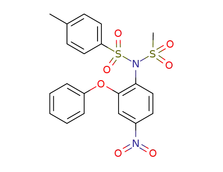 4-methyl-N-(methylsulfonyl)-N-(4-nitro-2-phenoxyphenyl)benzenesulfonamide