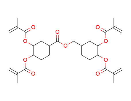 3,4-bis(methacryloyloxy)cyclohexanecarboxylic acid 3,4-bis(methacryloyloxy)cyclohexylmethyl ester