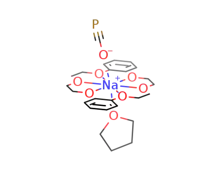 [sodium(phosphaethynolate)(dibenzo-18-crown-6)(tetrahydrofuran)]