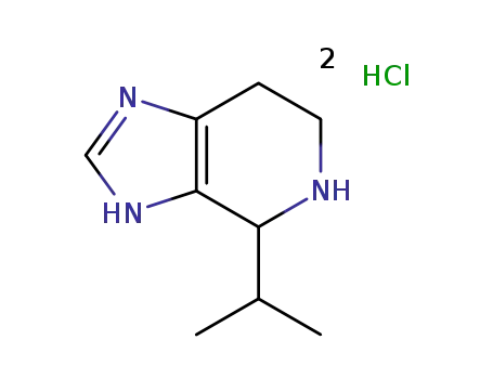 4-isopropyl-4,5,6,7-tetrahydro-3H-imidazo[4,5-c]pyridine dihydrochloride