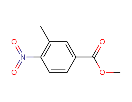 Molecular Structure of 24078-21-5 (Methyl 3-methyl-4-nitrobenzoate)