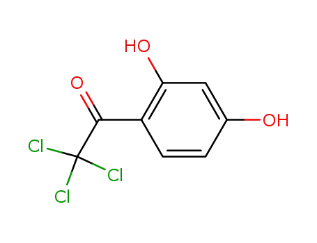 2,2,2-trichloro-1-(2,4-dihydroxy-phenyl)-ethanone