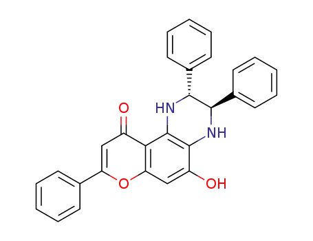(2R,3R)-5-hydroxy-2,3,8-triphenyl-3,4-dihydro-1H-pyrano[3,2-f]quinoxalin-10(2H)-one