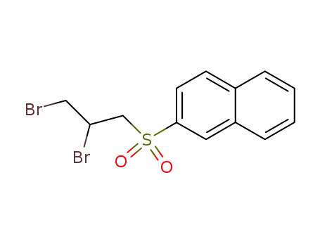 2-naphthyl 2,3-dibromopropyl sulfone