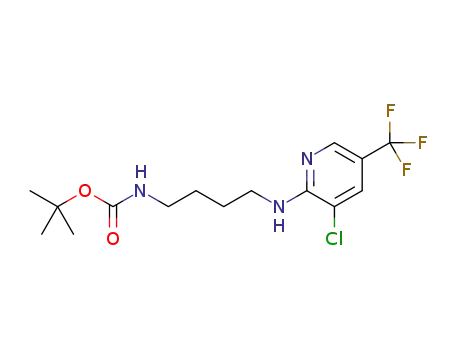 tert-butyl [4-N-{3-chloro-5-(trifluoromethyl)pyridin-2-yl}aminobutan-1-yl]carbamate