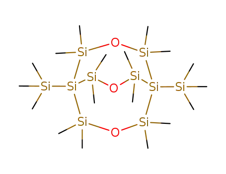 3,7,10-trioxa-1,5-bis(trimethylsilyl)octamethylbicyclo[3.3.3]undecasilane