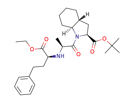 tert-butyl (2S,3aR,7aS)-1-(((S)-1-ethoxy-1-oxo-4-phenylbutan-2-yl)-L-alanyl)octahydro-1H-indole-2-carboxylate