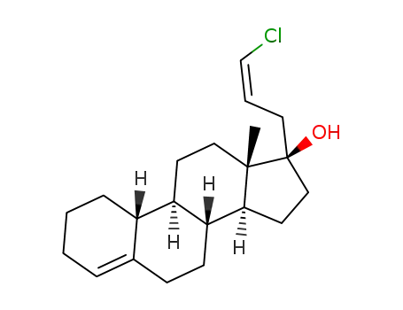 (8R,9S,10R,13S,14S,17R)-17-((Z)-3-chloroallyl)-13-methyl-2,3,6,7,8,9,10,11,12,13,14,15,16,17-tetradecahydro-1H-cyclopenta[a]phenanthren-17-ol