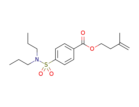3-methylbut-3-en-1-yl 4-(N, N-dipropylsulfamoyl)benzoate