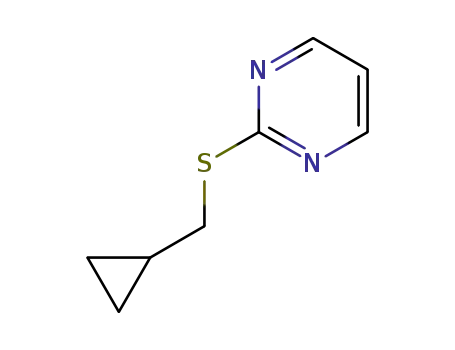 2-[(cyclopropylmethyl)thio]pyrimidine