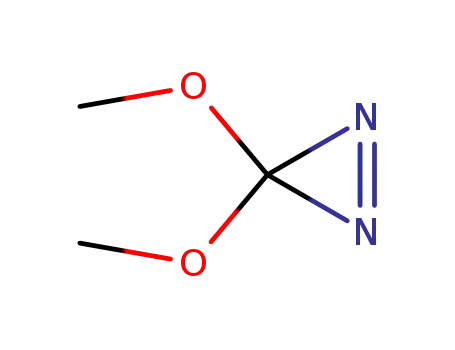 Molecular Structure of 114980-39-1 (3H-Diazirine, 3,3-dimethoxy-)
