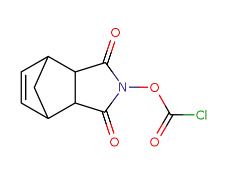 Molecular Structure of 99502-89-3 (N-chlorocarbonyloxy-5-norborene-2,3,-dicarboximide)