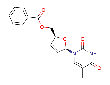 [(2S,5R)-5-(5-METHYL-2,4-DIOXO-PYRIMIDIN-1-YL)-2,5-DIHYDROFURAN-2-YL]METHYL BENZOATE