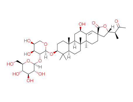 (3S,12R,17R,20S,21S)-3-O-[β-D-glucopyranosyl-(1→2)-α-L-arabinopyranosyl]-12-hydroxy-19-oxo-18,19-secours-13(18)-en-28,21-lactone