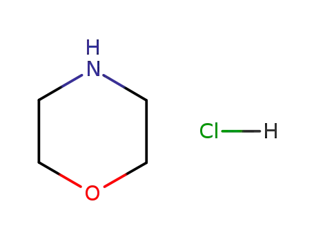 Molecular Structure of 10024-89-2 (MORPHOLINIUM CHLORIDE)